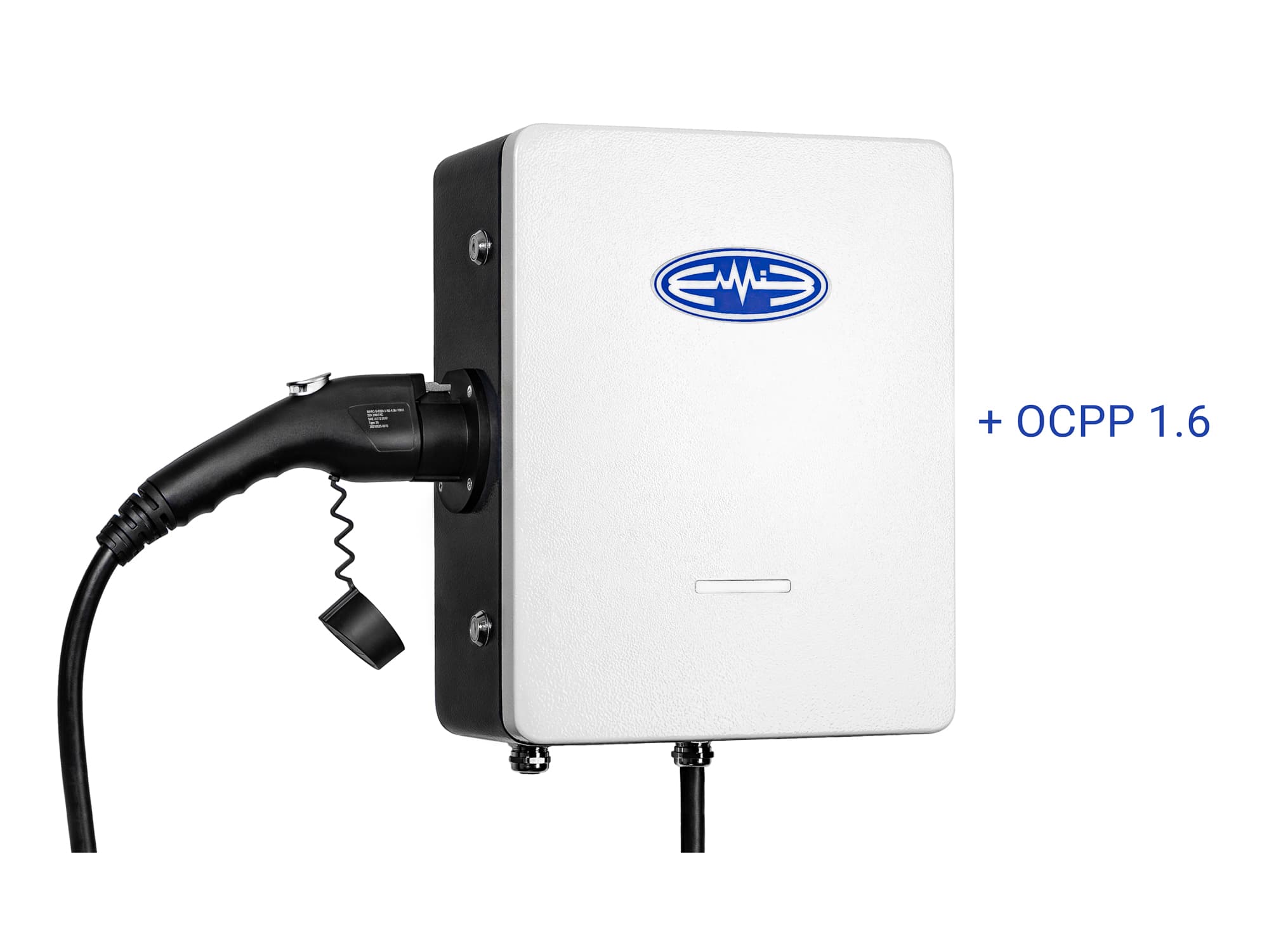 Charging Station El Charge Ac 22:7 Front 3:4 Ocpp L Riker