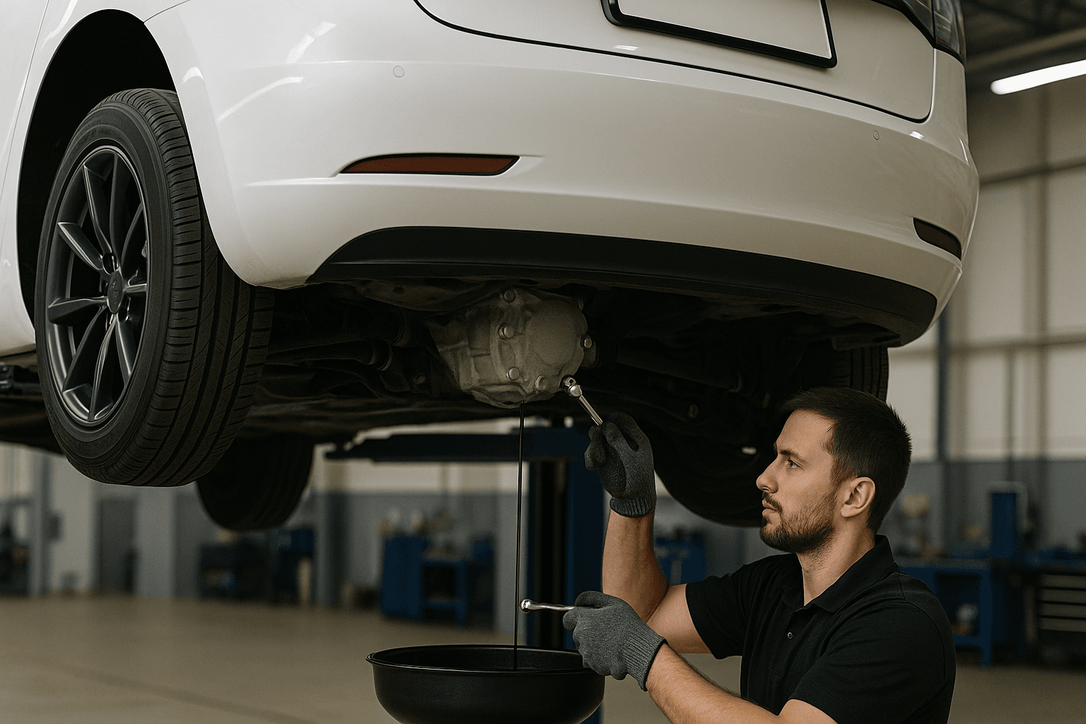 Заміна Мастила В Редукторі Електромобіля L.riker