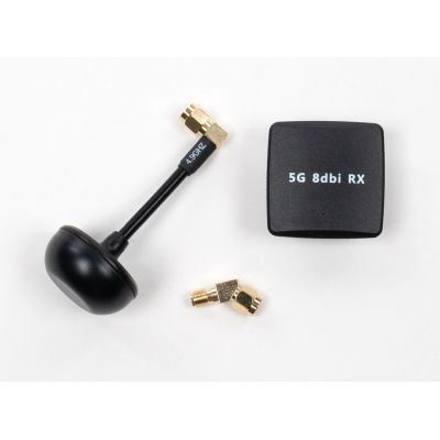 Антена для дрона Skyzone Mushroom short SMA90 + Patch SMA 5.0GHz RHCP (2шт) (AT5GMP) 7235 фото