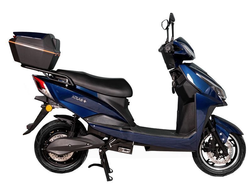 Електроскутер Atlas Spider 2 Box 2000W Cyan Blue 2350035035 фото