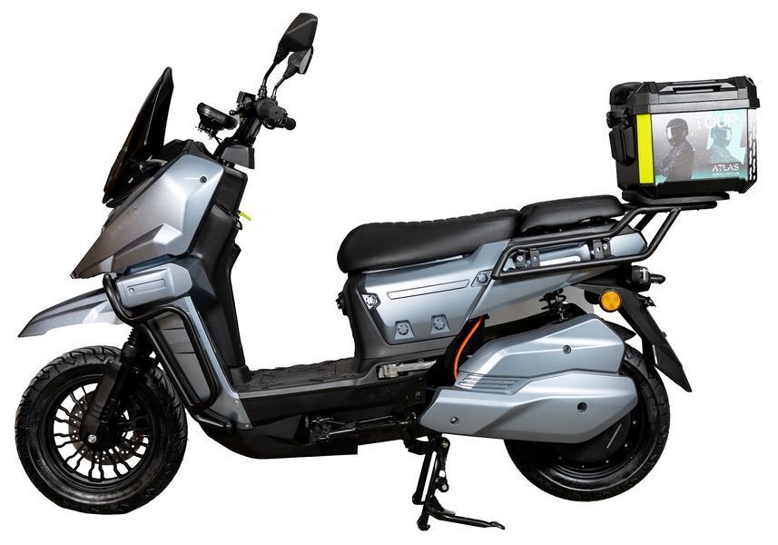 Електроскутер ATLAS Tour Box 2000W Grey 3184 фото