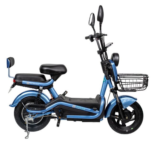 Електроскутер ATLAS Elegant Cyan Blue 2026 фото