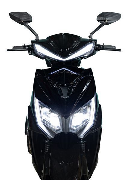 Електроскутер ATLAS Spider Trike Box 1500W Cyan Blue 4037 фото