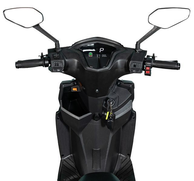 Електроскутер ATLAS Spider Trike Box 1500W Cyan Blue 4037 фото