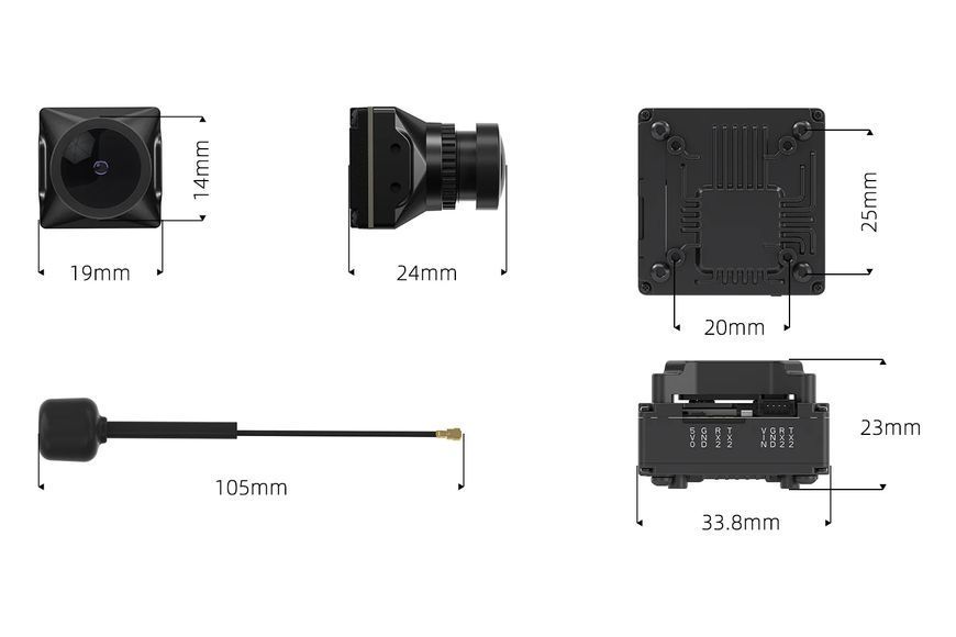 Відеосистема FPV Caddx Walksnail AVATAR GT KIT 2W цифрова 7500 фото