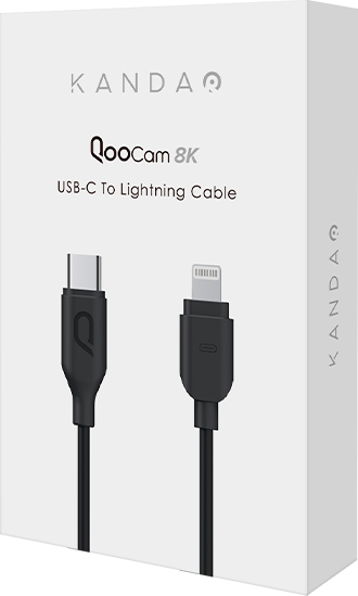 Адаптер KanDao QooCam 8K USB-C To Lightning Cable 3986 фото