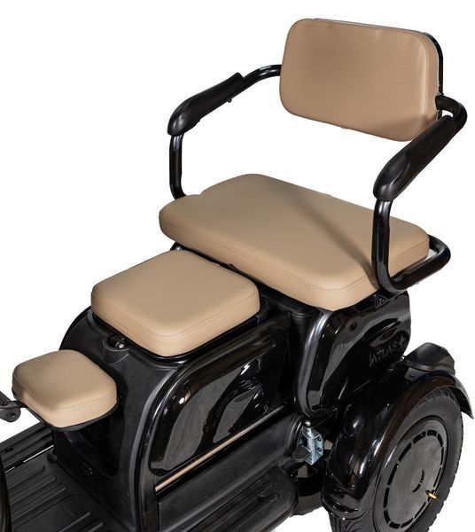 Електроскутер ATLAS Elegant Trike 800W Cyan Blue 4015 фото