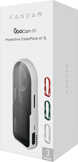 Кейс KanDao QooCam 8K Protect case (Pack of 3 colors) 3987 фото