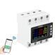 Смарт реле напруги WiFI TOMZN KWS-306WF 80A, трифазний із захистом від перенапруги, заниженої напруги, перевантаження та витоку струму + енергомоніторинг TOMZNKWS306WF фото 1