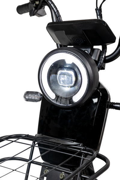 Електроскутер ATLAS Elegant Trike 800W Black 4016 фото