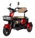 Електроскутер ATLAS Elegant Trike 800W Red 4017 фото