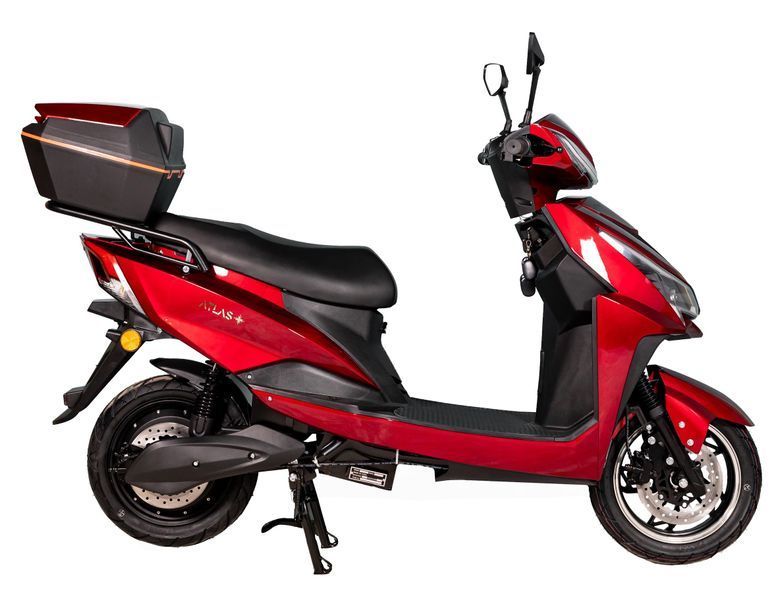 Електроскутер ATLAS Spider 2 Box 2000W Plus Red 4032 фото