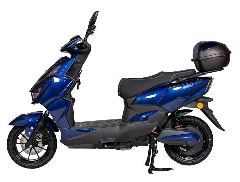 Електроскутер ATLAS Tiger Box Plus 2000W Cyan Blue 3122 фото