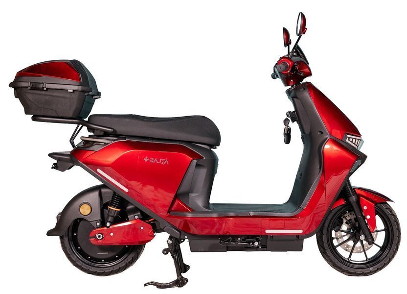 Електроскутер ATLAS Shark 2 Box 2000W Red 3167 фото