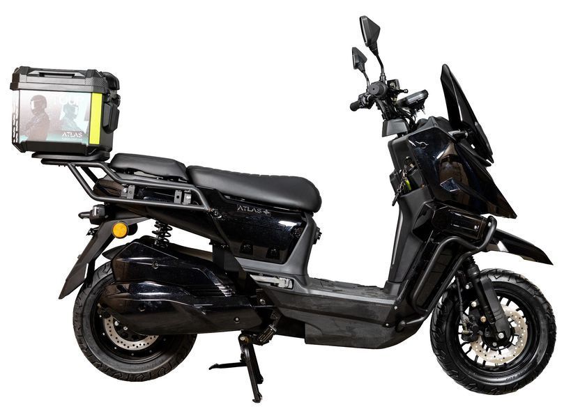 Електроскутер ATLAS Tour Box 2000W Black 3182 фото