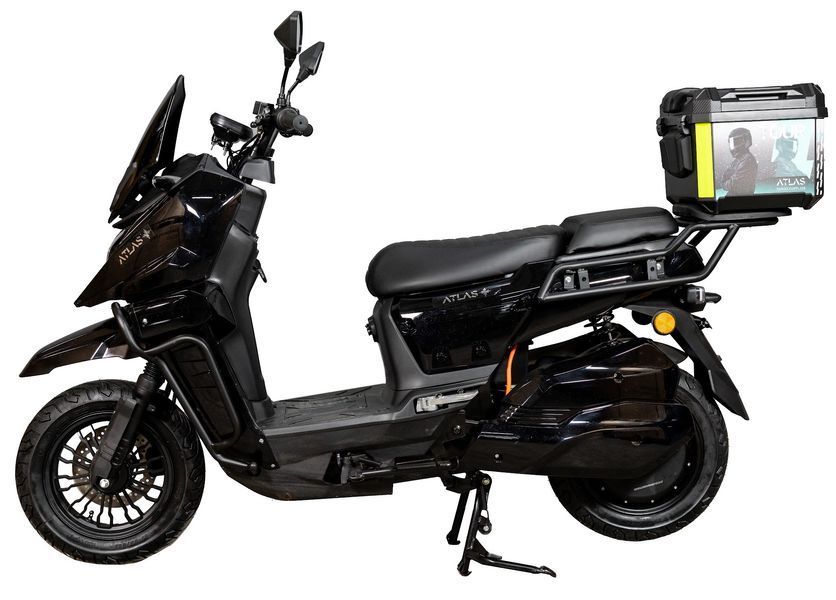 Електроскутер ATLAS Tour Box 2000W Black 3182 фото